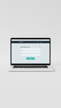 Sticky Header Lead Capture Laptop